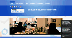 Desktop Screenshot of consulentidellavoroassociati.it